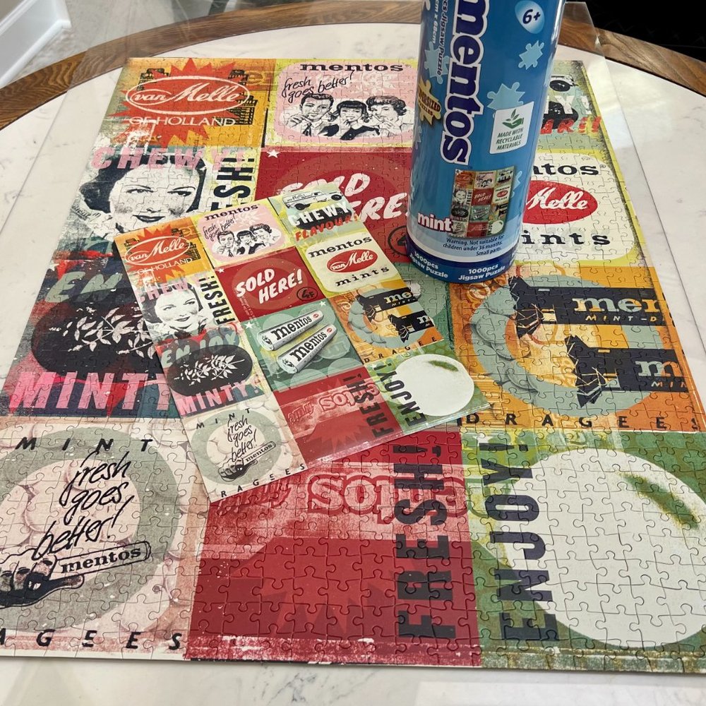 FIRM! Fun Mentos Mints Puzzle 1,000 Pc.